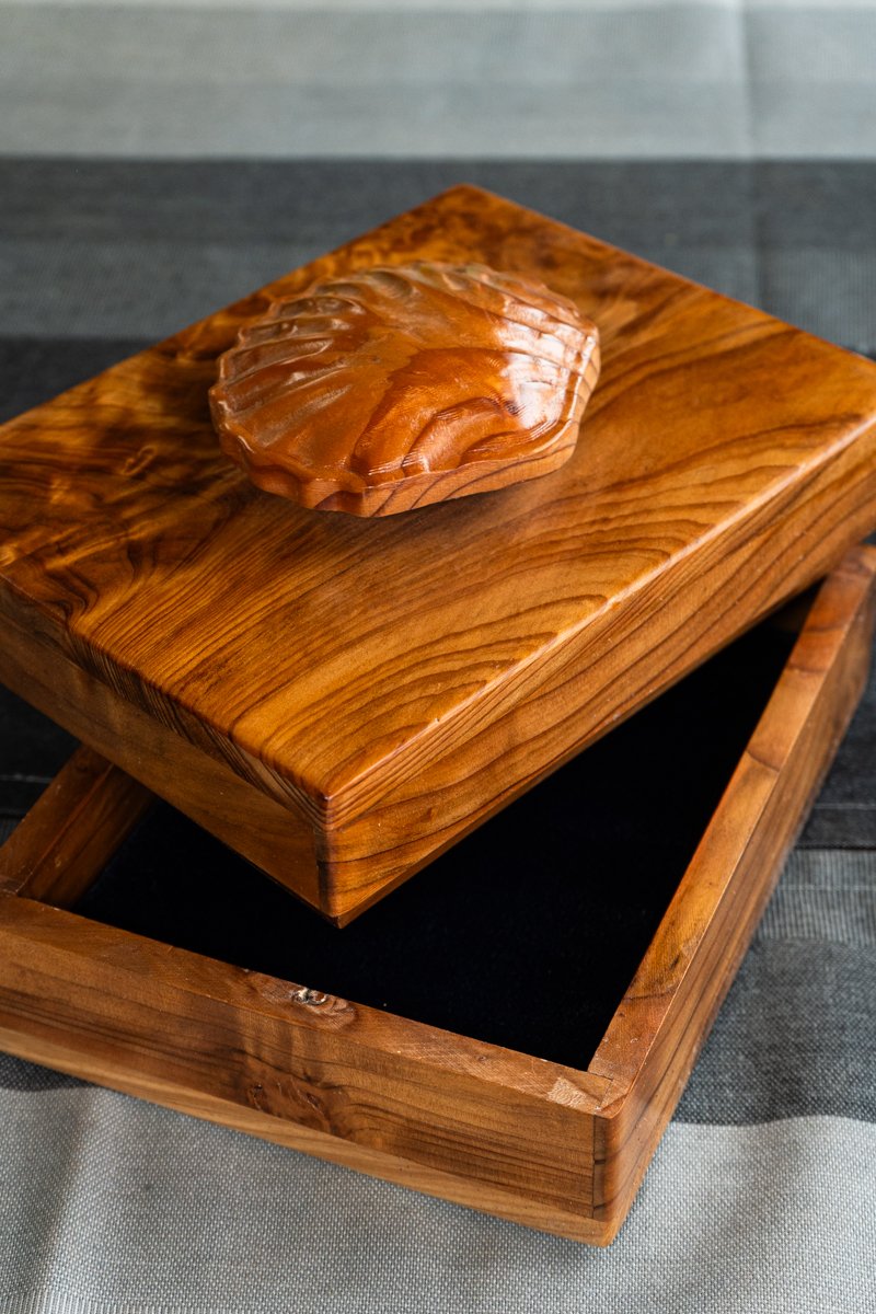 Koa and Mango Boxes with sliding lids — RK Woods Crafted in Hawaii